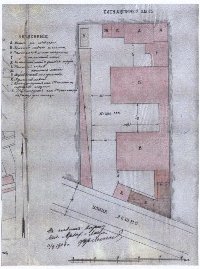 Plan zabudowy z roku 1903